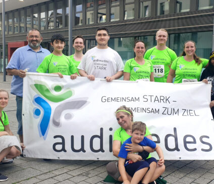 Audimedes - Wir sind stolz auf unser Laufteam!