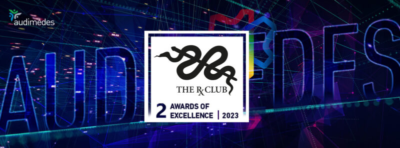 Audimedes gewinnt zwei Awards of Excellence beim New Yorker RxClub 2023